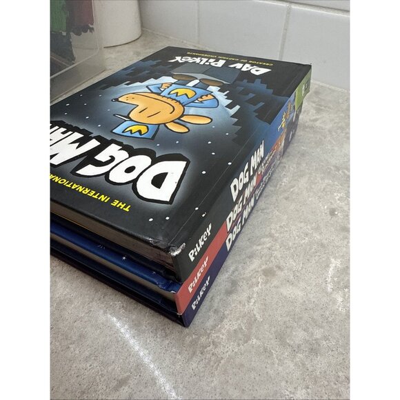 Dog Man Book Lot (3 books) by Dav Pilkey – Kids Graphic Novels. Hardcover. - Picture 9 of 9